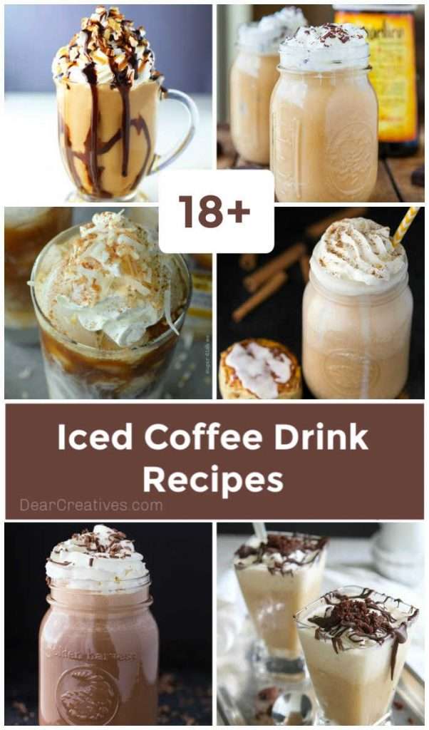 18+ Iced Coffee Drink Recipes You Need To Make!