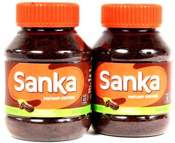 5 SANKA Instant Coffee Decaffeinated Caffeine Free
