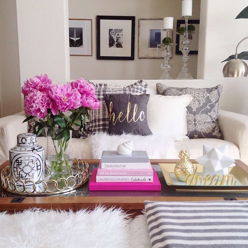 5 Useful Tips When Decorating Your Coffee Table  2 Ladies ...
