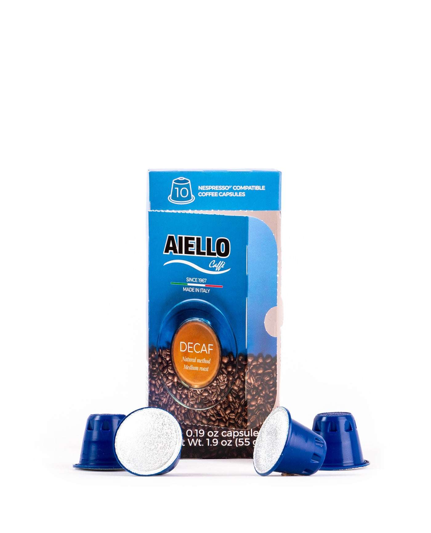 Aiello Nespresso Decaffeinated Capsules 1.9 Oz  Magnifico Food