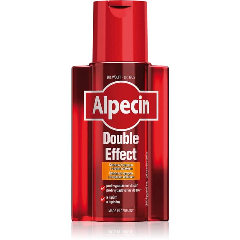 Alpecin Double Effect, Caffeine Shampoo For Men Against Hair Loss And ...