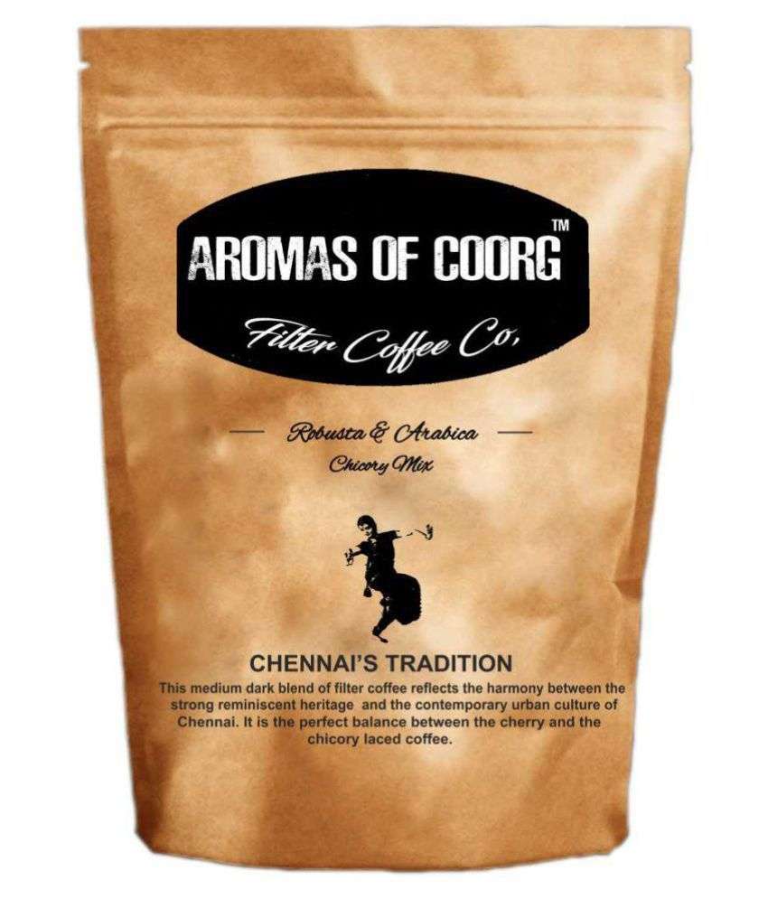 Aromas Of Coorg Coarse Ground Coffee 200 gm: Buy Aromas Of ...
