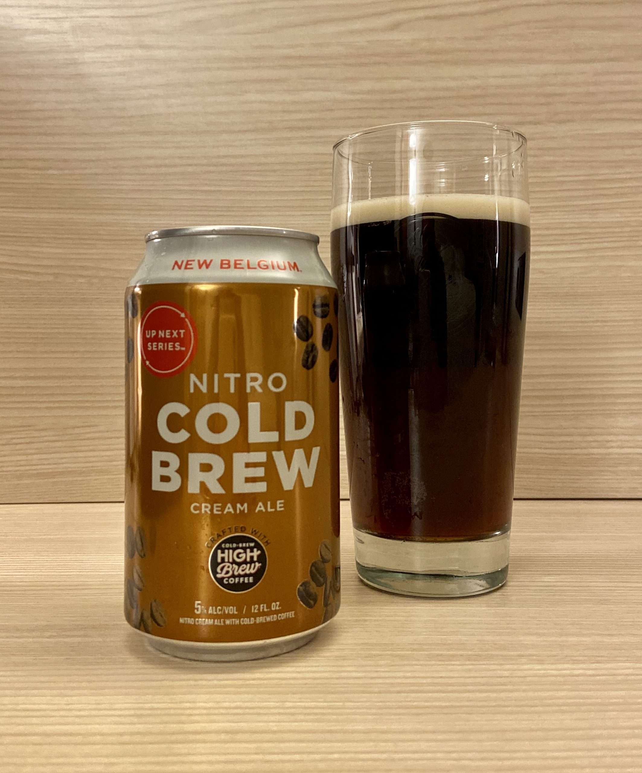 Beer Review  New Belgium and High Brew Coffee Nitro Cold Brew Cream ...