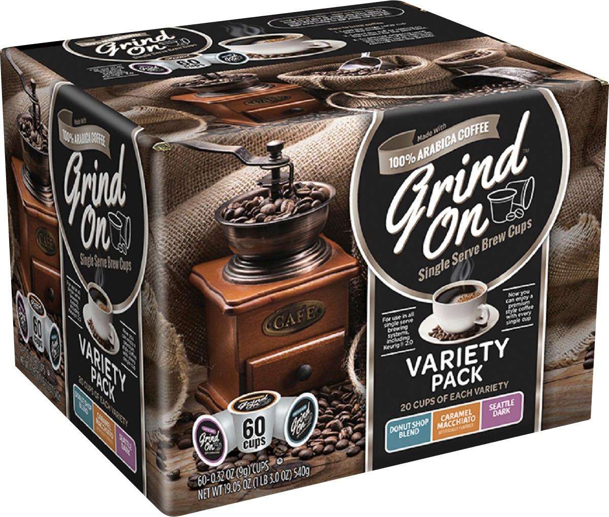 Best Buy: Grind On Variety Pack Coffee Pods (60