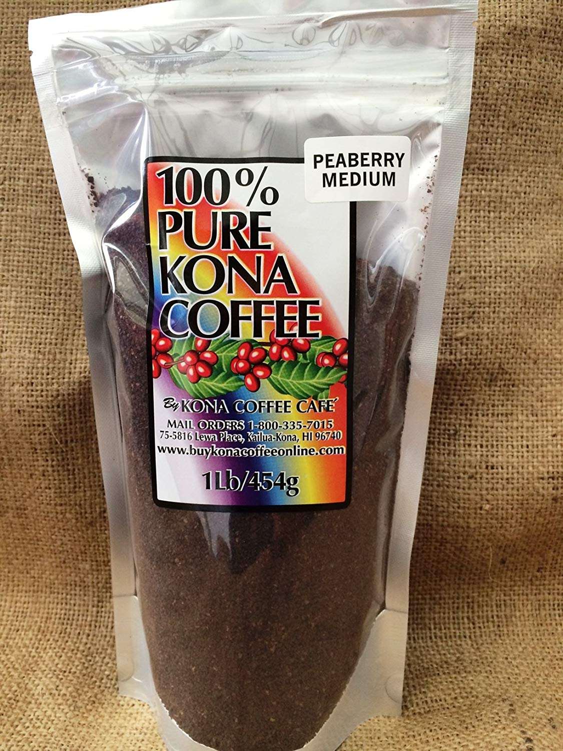 Buy 100% Kona Whole Bean Coffee â Kona Bloom, Pure âExtra ...