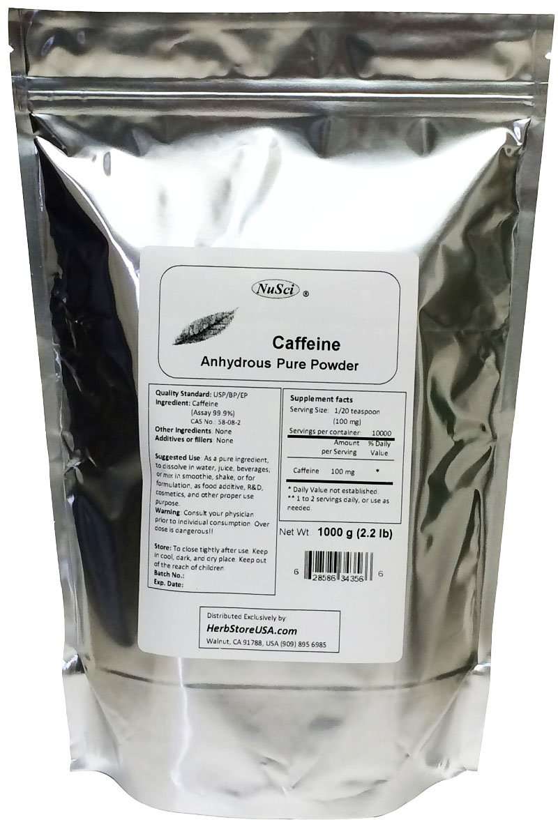 Buy Bulk Caffeine Powder Pure Pharmaceutical Grade