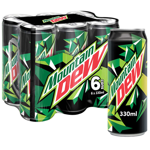 Buy Mountain Dew Carbonated Soft Drink Pubg Special Edition Can 6 x ...