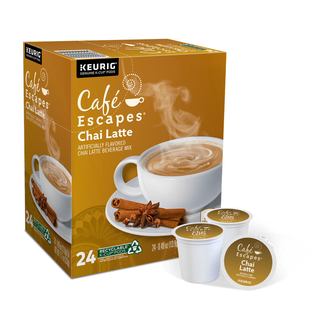 Café Escapes Chai Latte Keurig Single