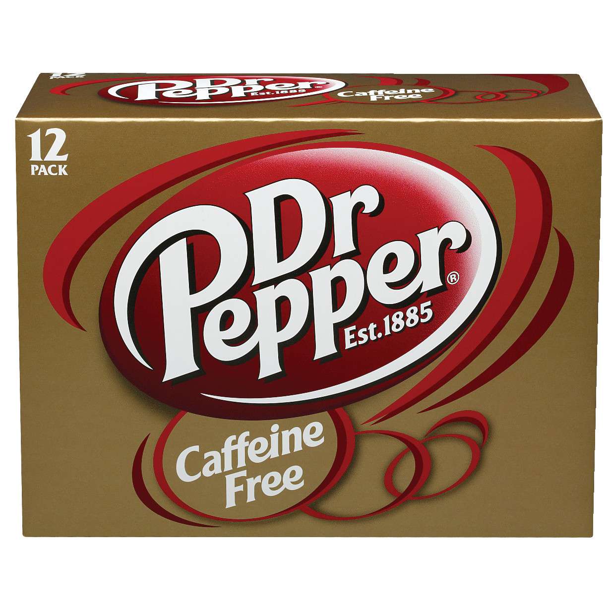 Caffeine Free Dr Pepper, 12 fl oz cans, 12 pack
