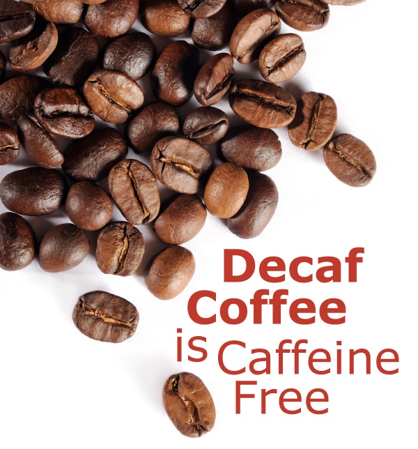 caffeine in decaf coffee