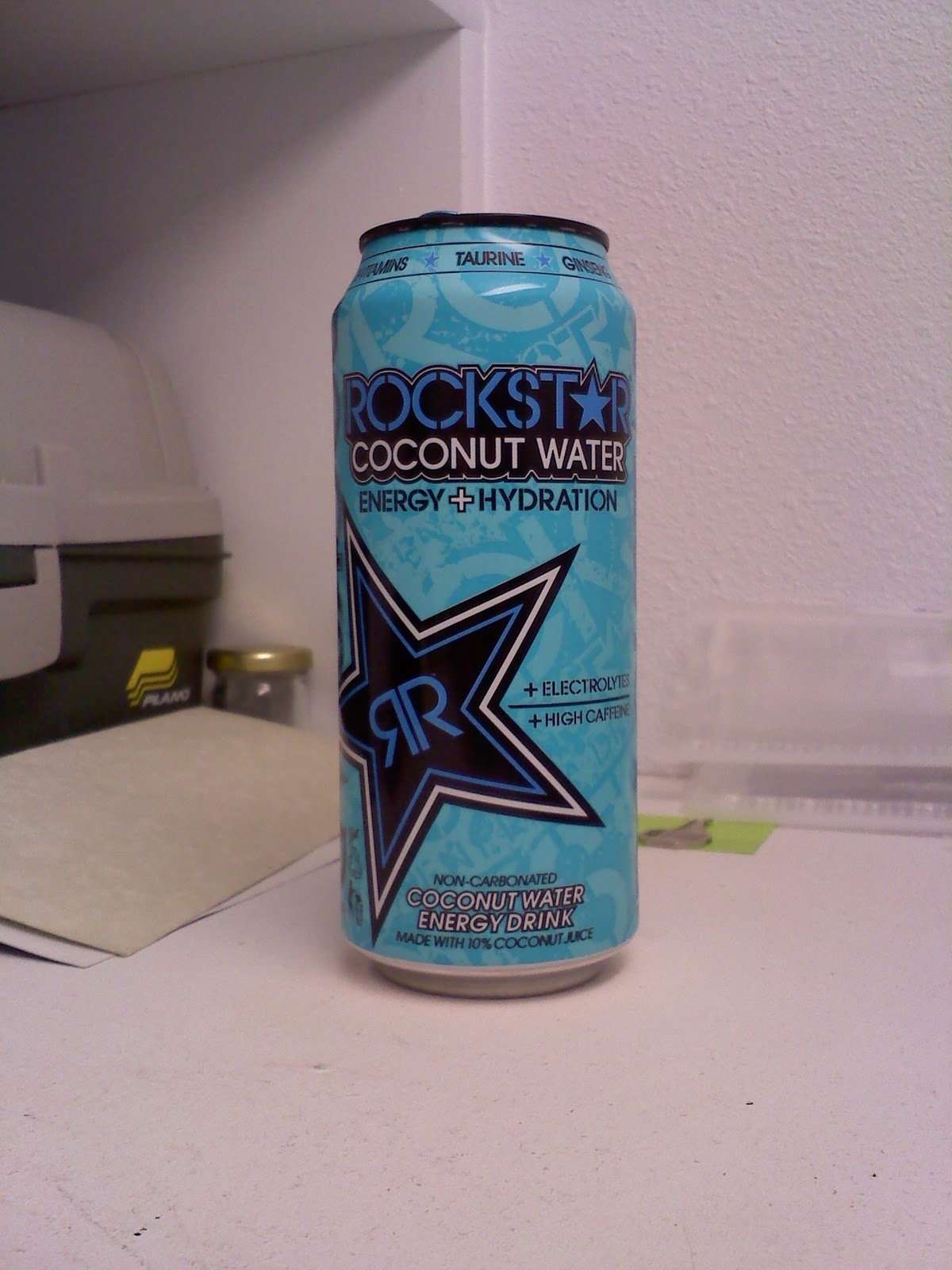 CAFFEINE!: Review for Rockstar Coconut Water