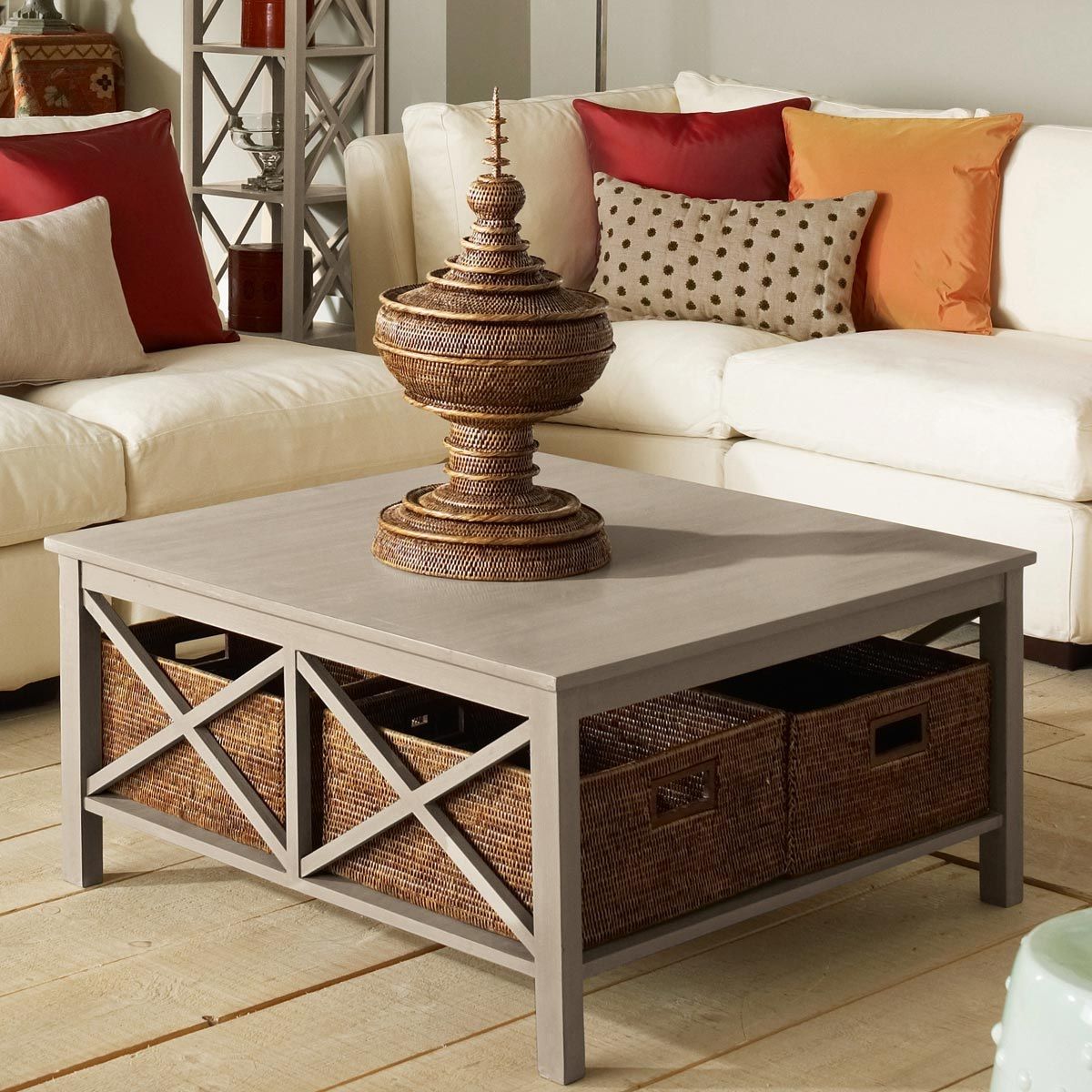 Captivating Coffee Table Storage