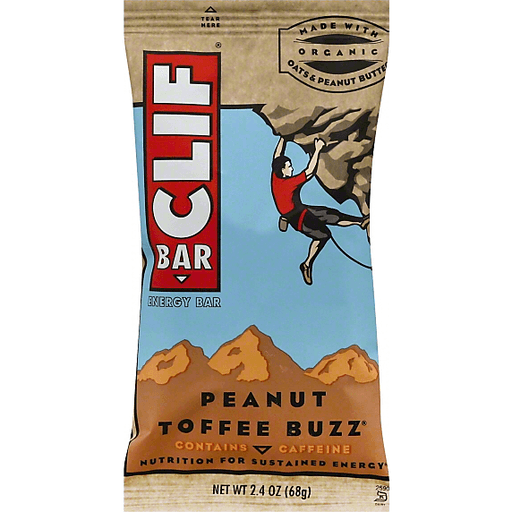 Clif Energy Bar, Peanut Toffee Buzz