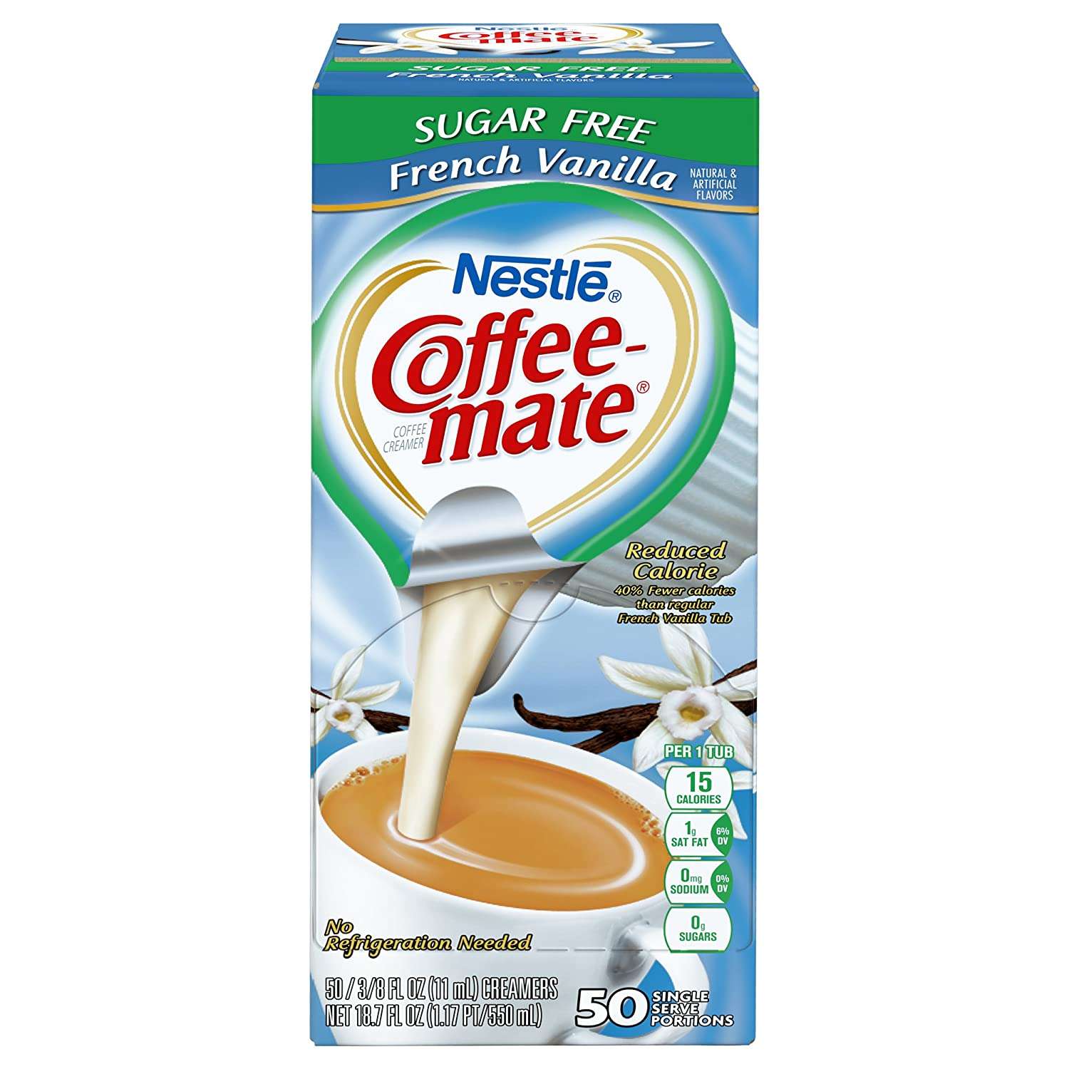 Coffee Mate Creamer Packets Nutrition Facts