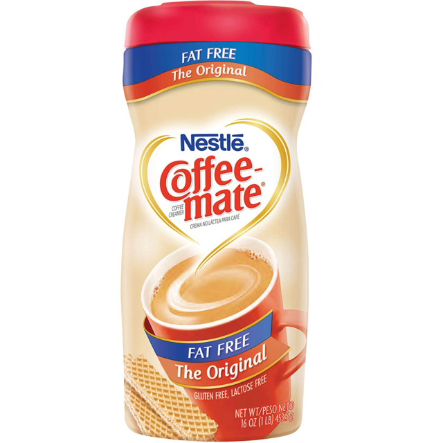 Coffee Mate Original Creamer, Fatfree, 16 Oz