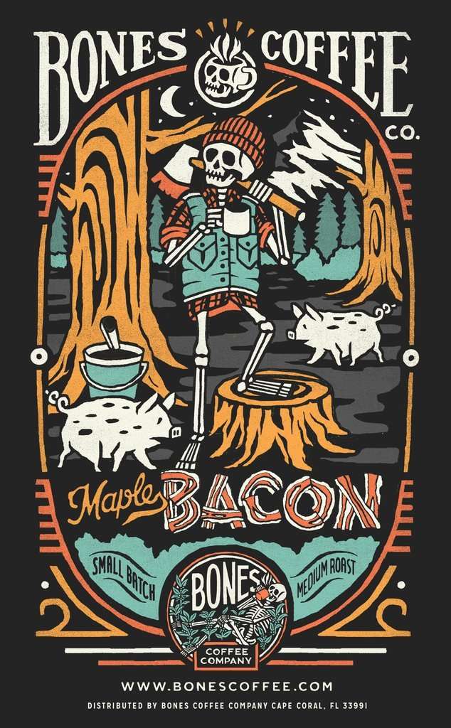 Decaf Maple Bacon Coffee by Bones Coffee  Bones Coffee ...