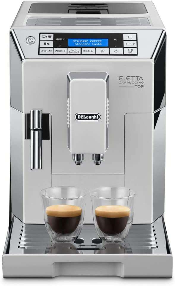 DeLonghi Eletta Cappuccino Top, Fully Automatic Coffee Machine ...