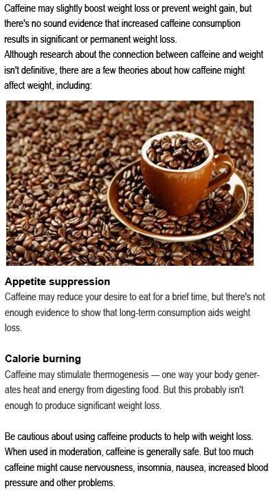 Does coffee help lose weight