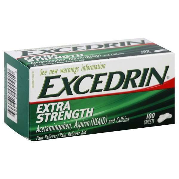 Excedrin Extra Strength 500 mg Caplets