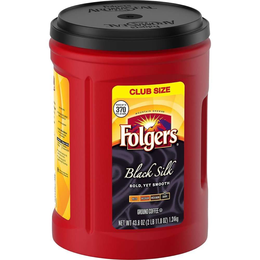 Folgers Black Silk Coffee (43.8 Ounce)