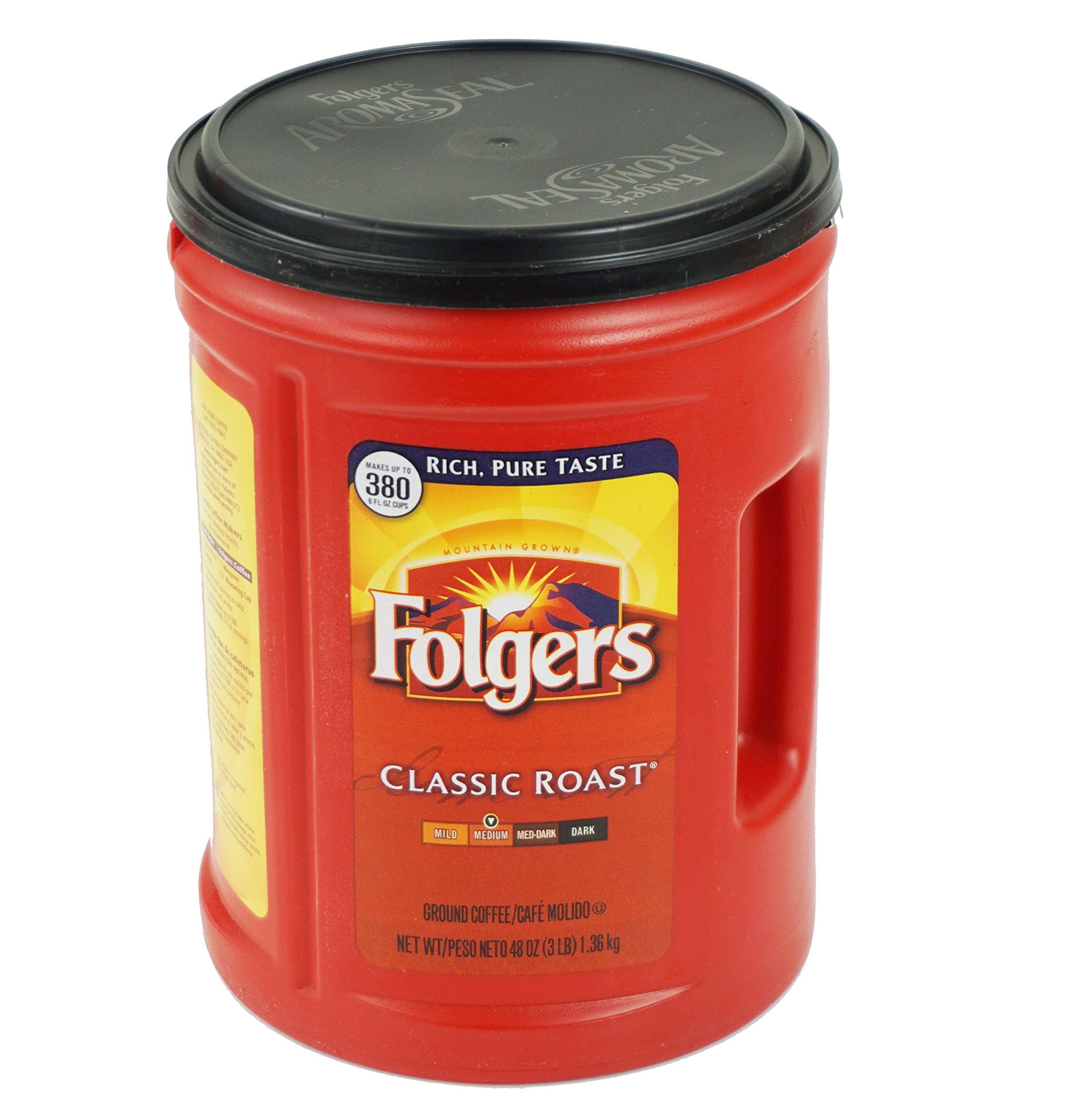 Folgers Coffee, Classic(Medium) Roast, 48 oz