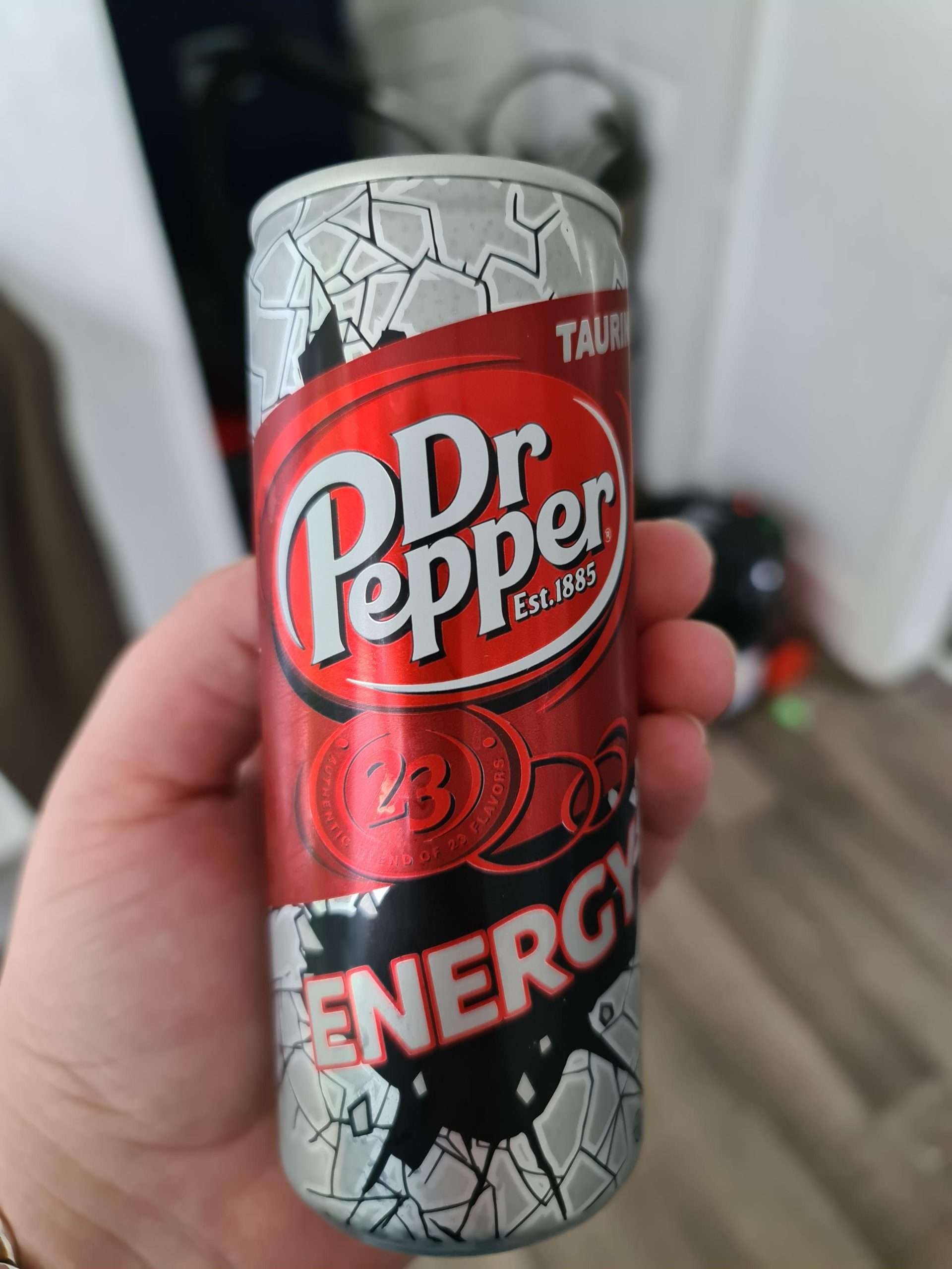 Found some dr pepper energy : DrPepper