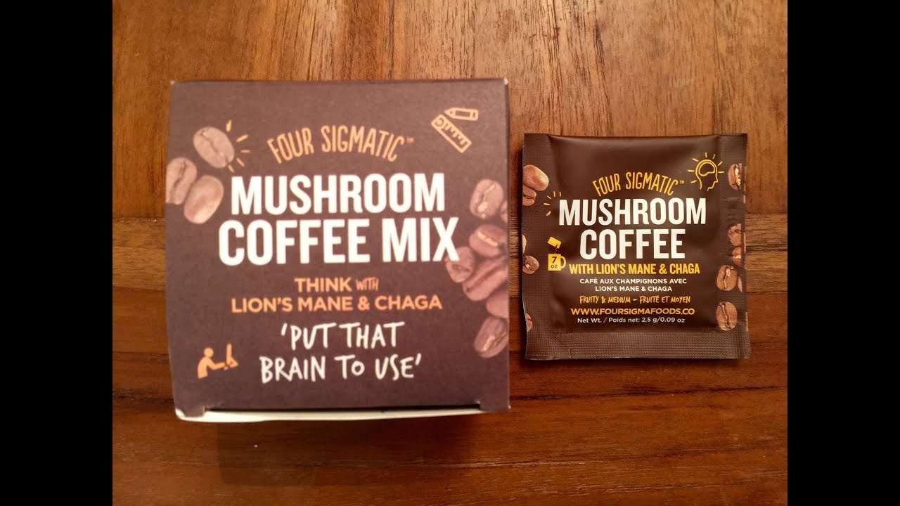 Four Sigmatic: Mushroom Coffee Mix with Lion
