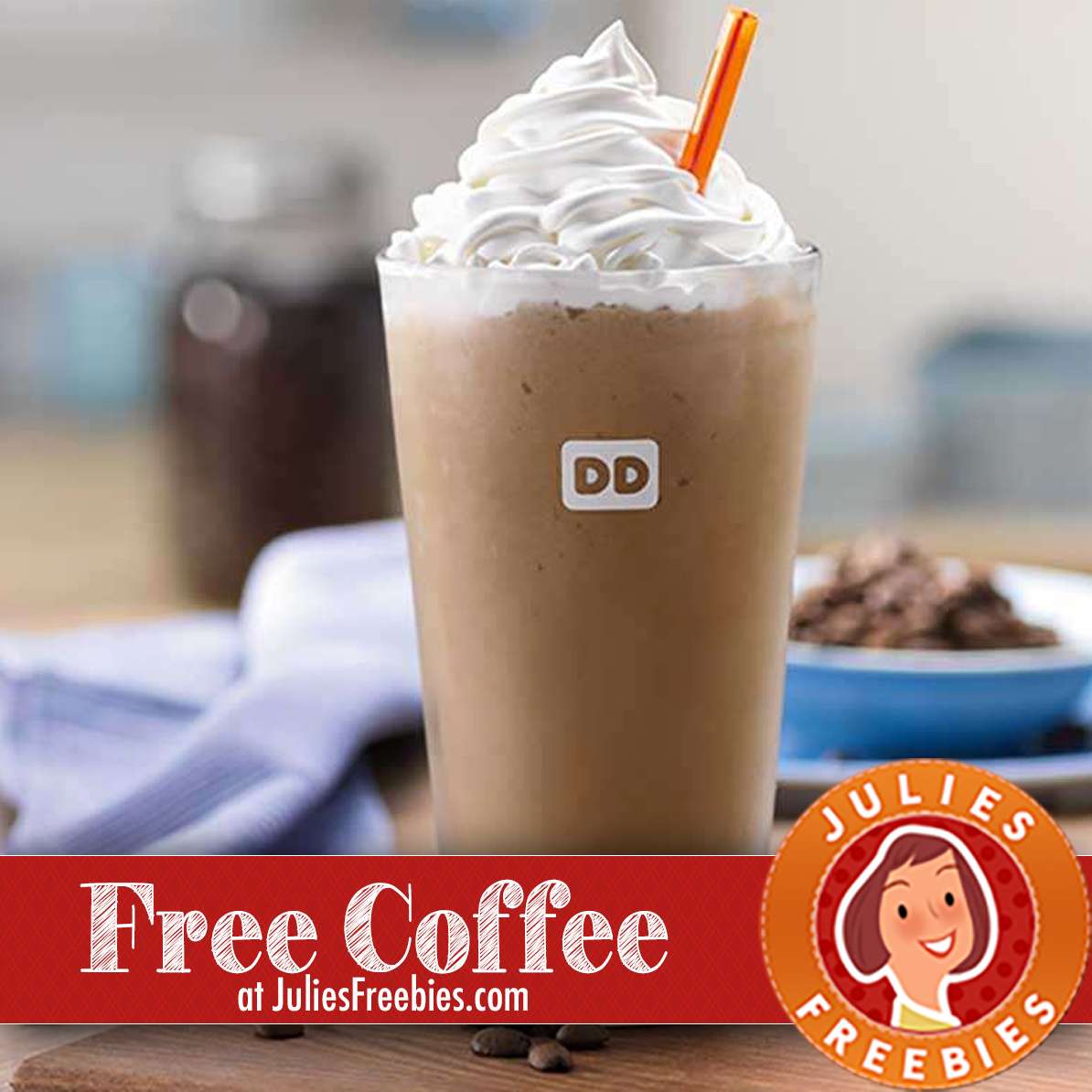 Free Frozen Coffee at Dunkin