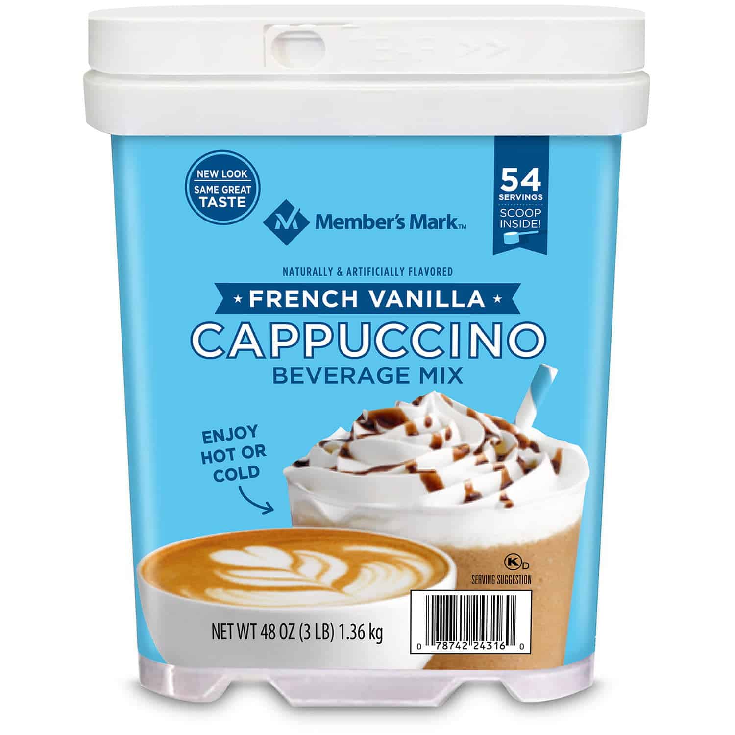 French Vanilla Cappuccino Beverage Mix (48 oz.)