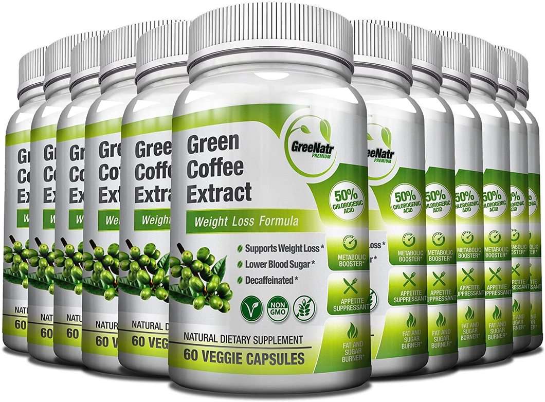 Green Coffee Bean Extract 1000 mg â GreeNatr Premium