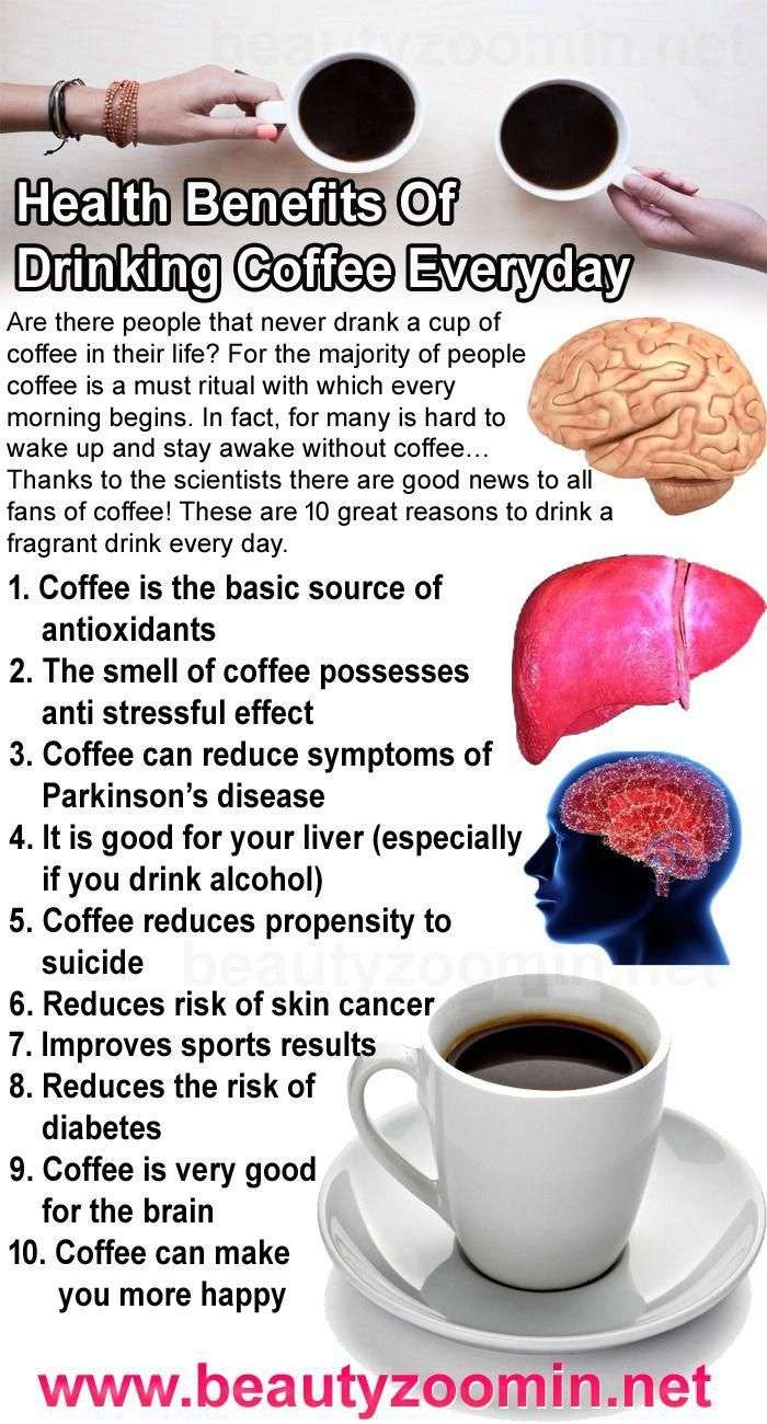 Health Benefits Of Drinking Coffee Everyday Are there ...