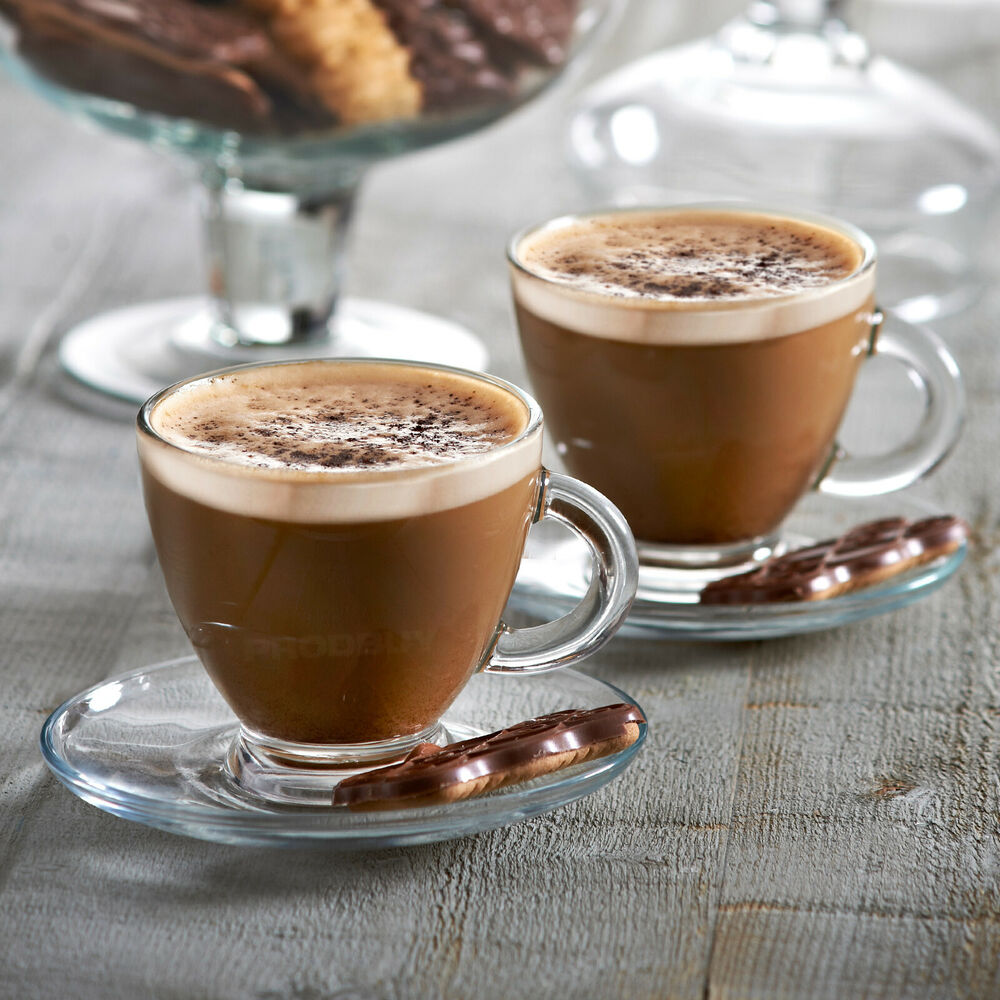High Quality Ravenhead Entertain Glass Coffee Cappuccino Tea Cups ...
