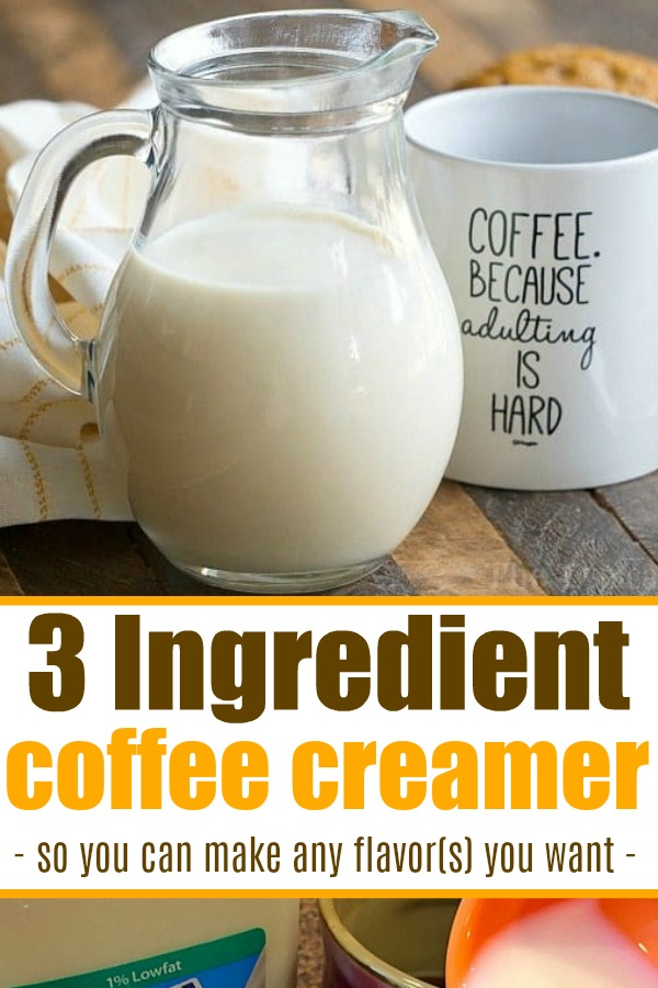 Homemade coffee creamer recipe requires just 3 ingredients ...