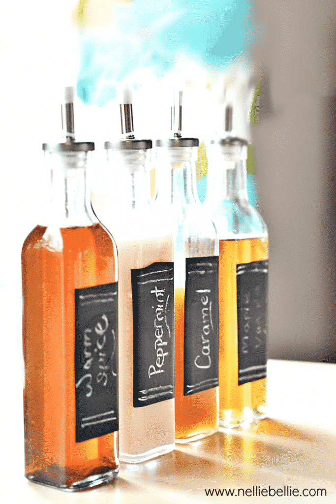Homemade Flavored Coffee Syrups