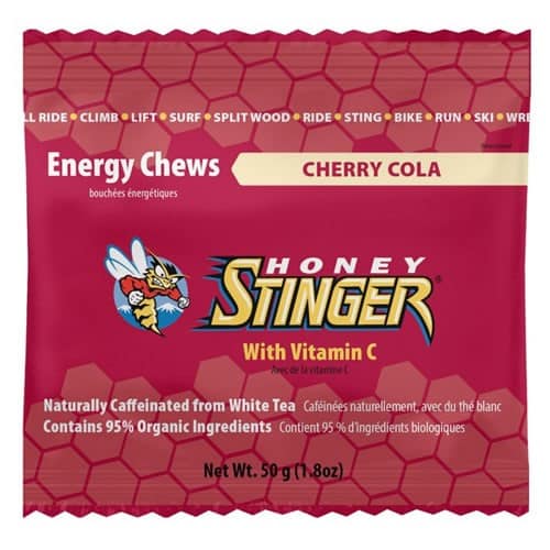 Honey Stinger CHERRY COLA Caffeine Organic Energy Chews