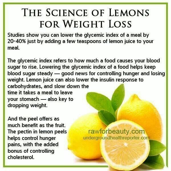 How do lemons help you lose weight?