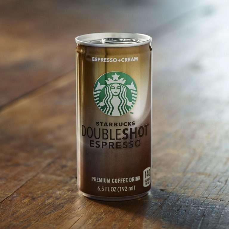 how much caffeine does starbucks doubleshot espresso have  De koffie rond
