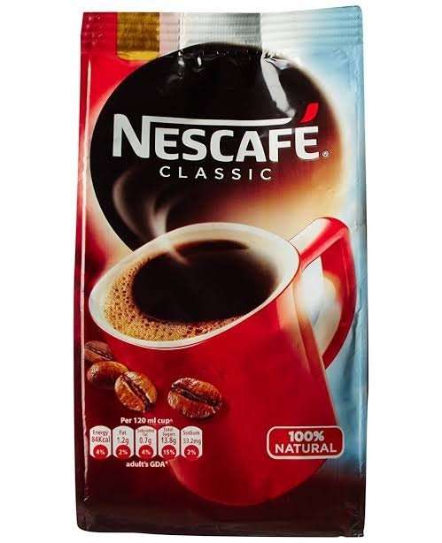 How much caffeine (in mg) does one teaspoon of Nescafe ...