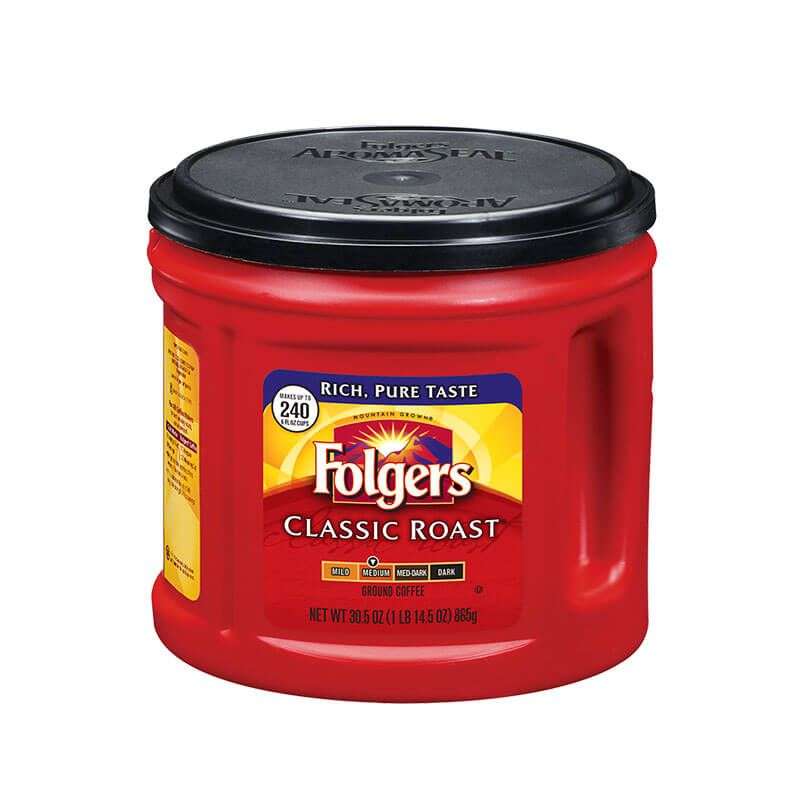 How Much Caffeine Is In 16 Oz Of Folgers Coffee