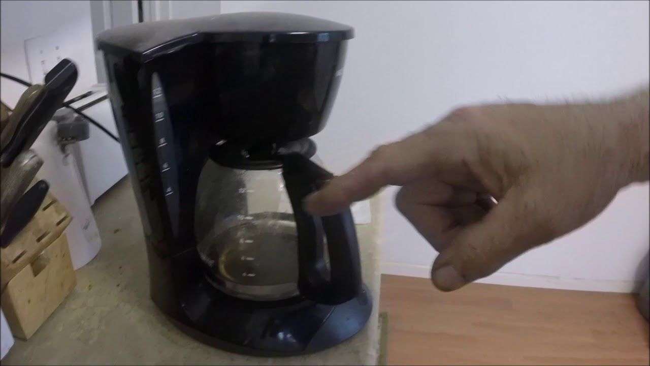 HOW TO CLEAN AUTOMATIC DRIP COFFEE MAKER, EVEN BUN.