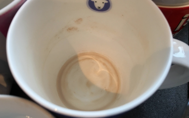 How To Clean Stains Found Inside Coffee Mugs