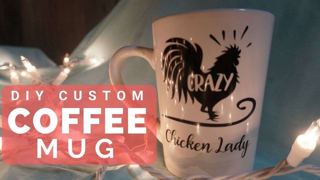 How to Custom Make a Coffee Mug with Vinyl