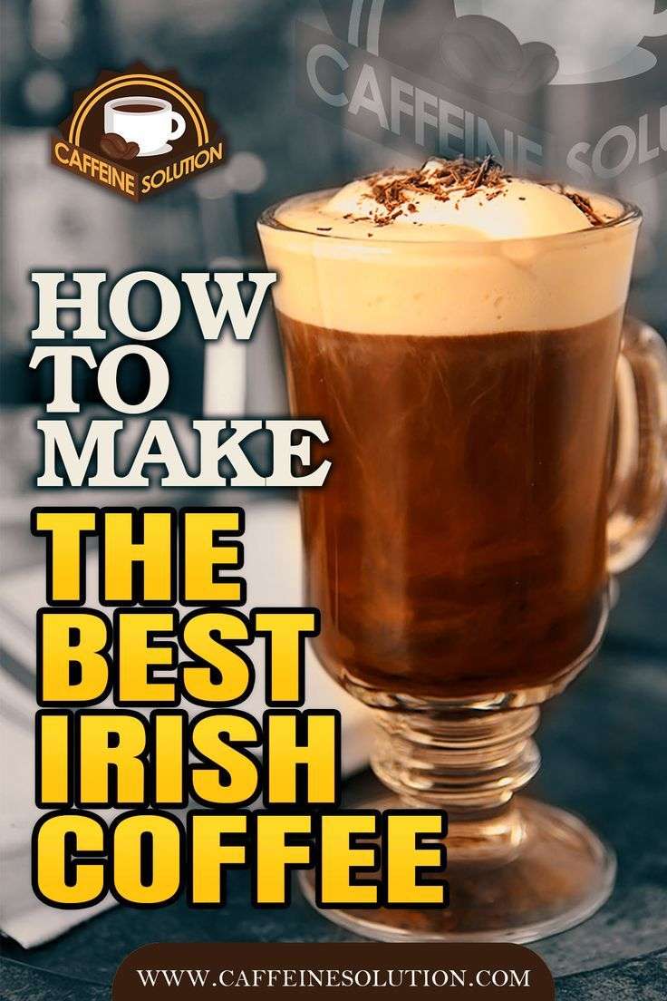 How to Make an Irish Coffee With Baileys and Whiskey in ...