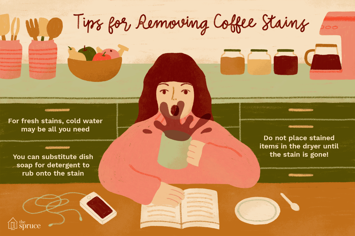 How to Remove Coffee Stains From Clothing