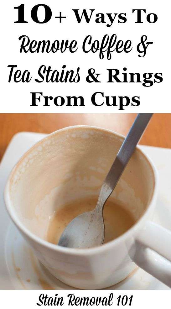 How To Remove Coffee &  Tea Rings From Mugs &  Cups