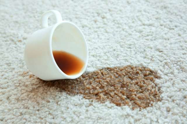 How to Remove Dried Coffee Stains From Carpet