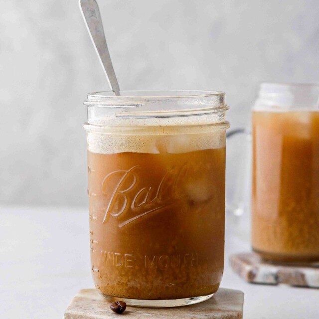 Iced Brown Sugar Oat Milk Shaken Espresso Starbucks Copycat