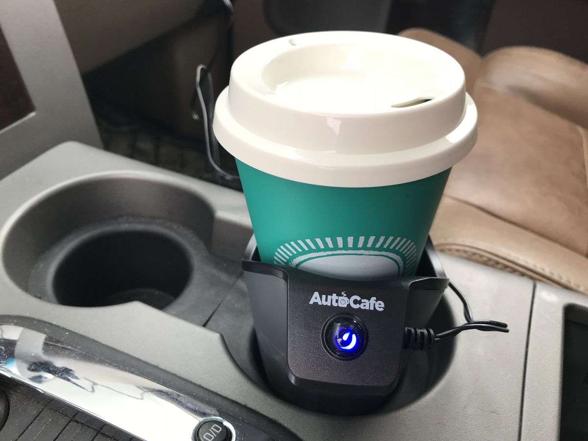 Keep your coffee hot on the road with the Auto Cafe warmer