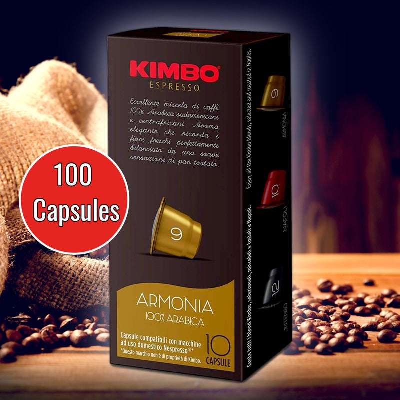 Kimbo Armonia Capsules 100% Arabica