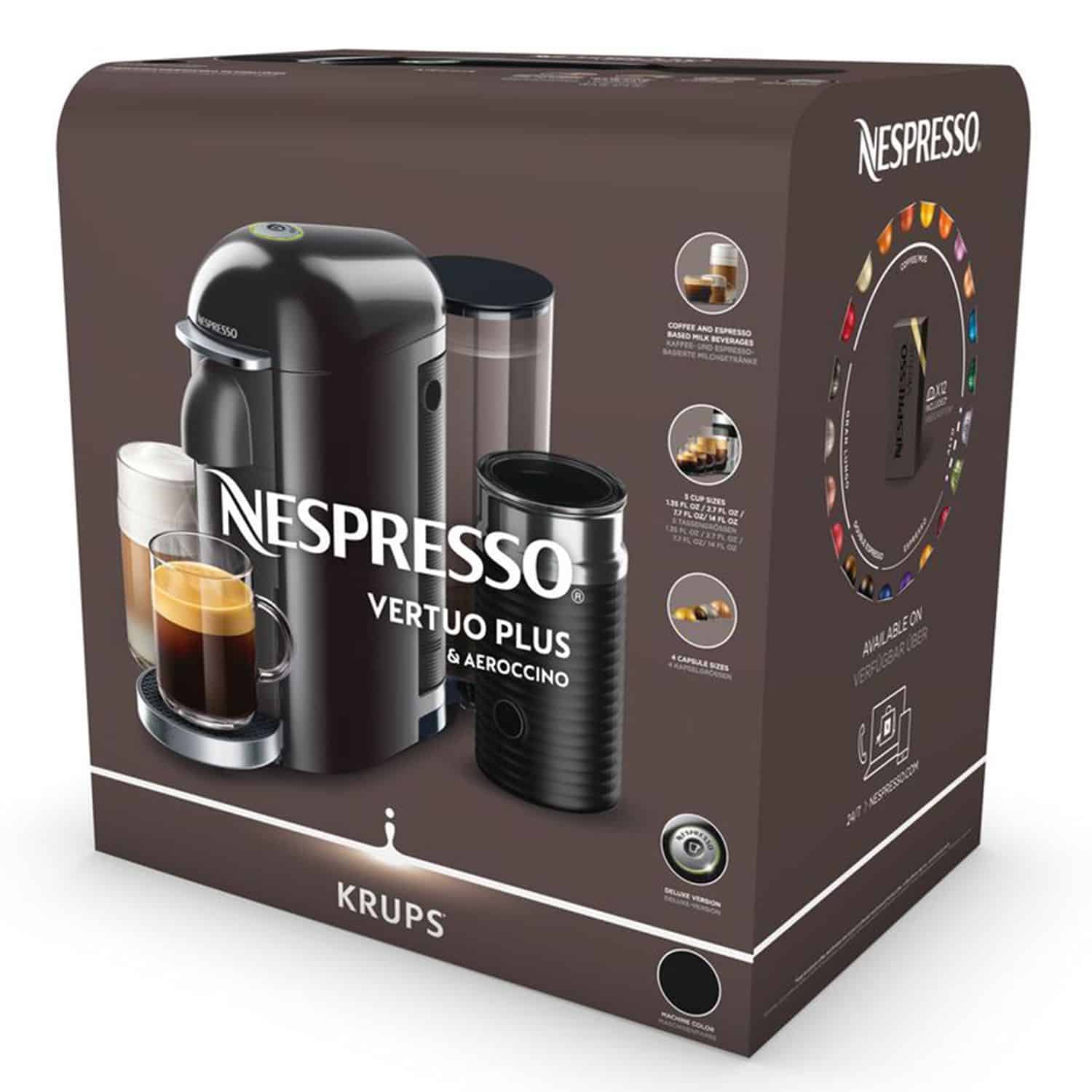 Krups Coffee Machine Nespresso Descaling Vertuo Plus On The Cheap ...